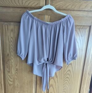 Active USA Small Mauve Crop